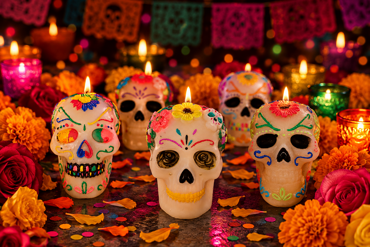 Calaveritas en Flor / Sugar Skull