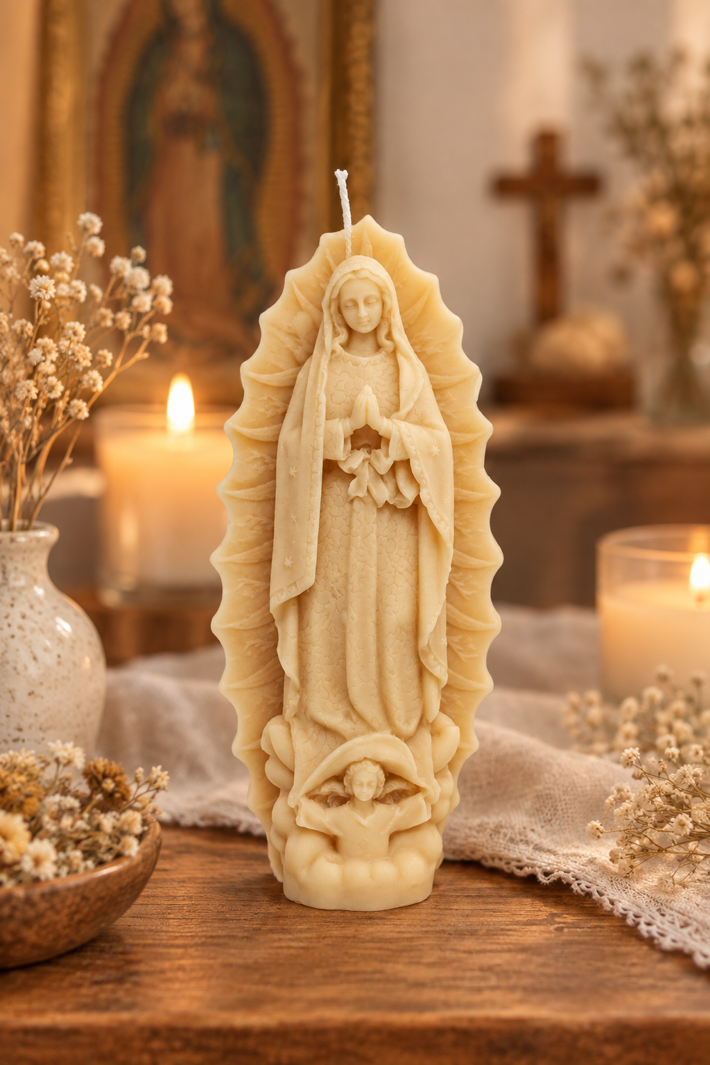 Our Lady of Guadalupe Soy Candle