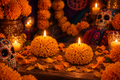 Mini Vela Cempasúchil / Marigold Candle